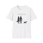 Dinkwad Couple Walking with Dog T-Shirt