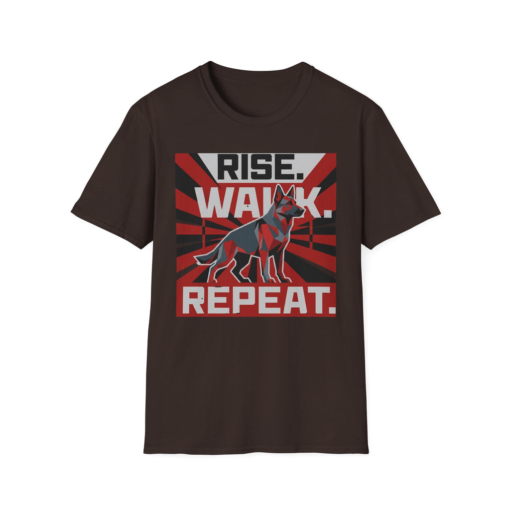 Rise Walk Repeat German Shepherd T-Shirts